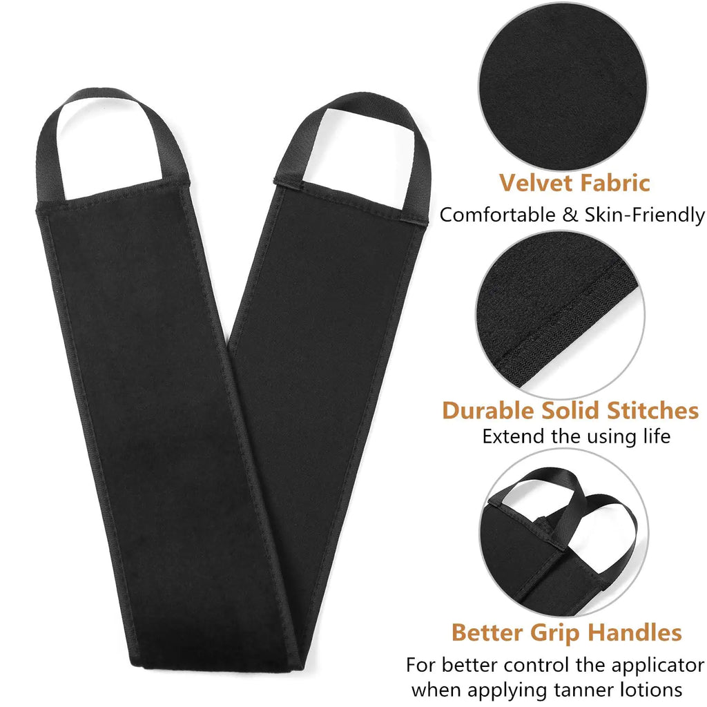 Aura 5-Pack Self Tanning Mitt Applicator Kit – Reusable Sunless Tanner Gloves for Streak-Free, Even Tan, Soft & Durable Tanning Mitts for Self Tanner, Lotion & Bronzer