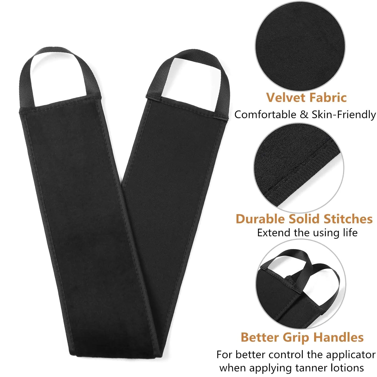 Aura 5-Pack Self Tanning Mitt Applicator Kit – Reusable Sunless Tanner Gloves for Streak-Free, Even Tan, Soft & Durable Tanning Mitts for Self Tanner, Lotion & Bronzer